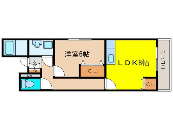 メゾンド中山の物件間取画像